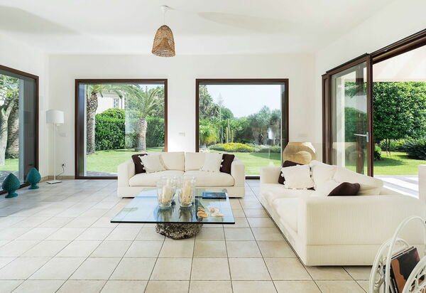 Villa La Plage: Wohnzimmer