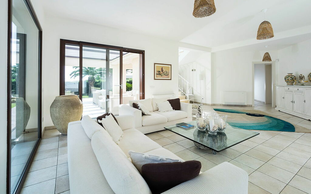 Villa La Plage: Stue