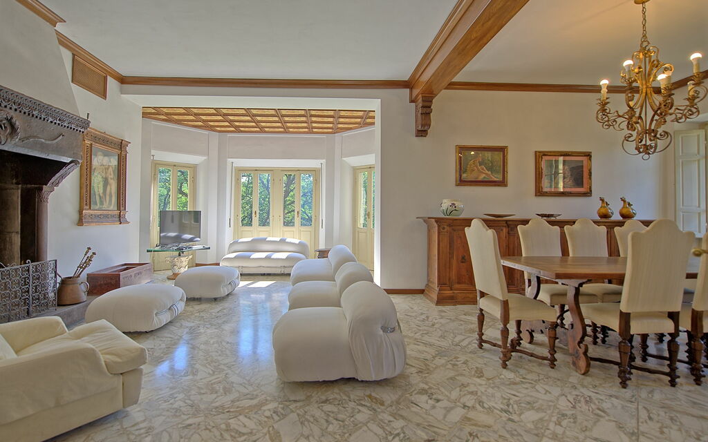 Villa Cuculo: Vardagsrum