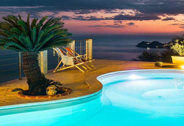 Villa Luce: Buitenshuis, Keer bekeken, zwembad