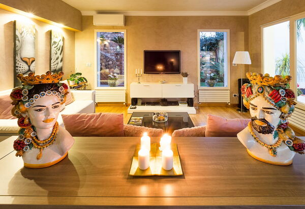 Villa Luce: Woonkamer