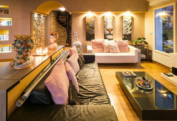 Villa Luce: Woonkamer