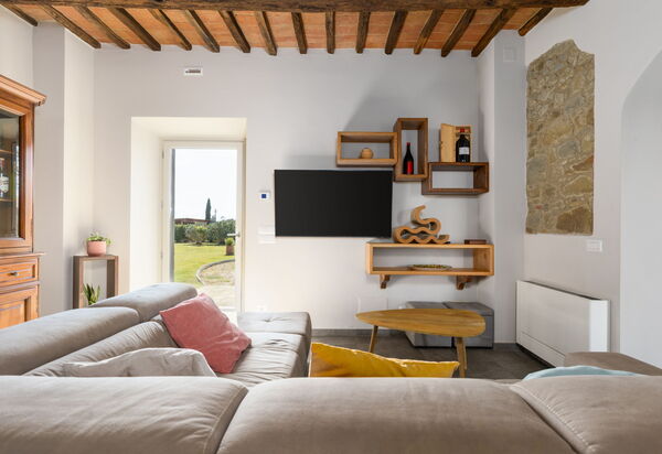 Villa Dei Vini: Wohnzimmer