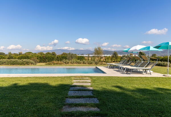 Villa Dei Vini: Draussen, Garten, Schwimmbad