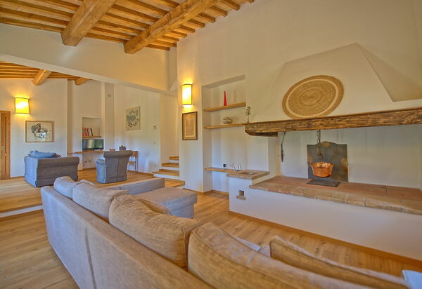 Villa Panizzi: Wohnzimmer