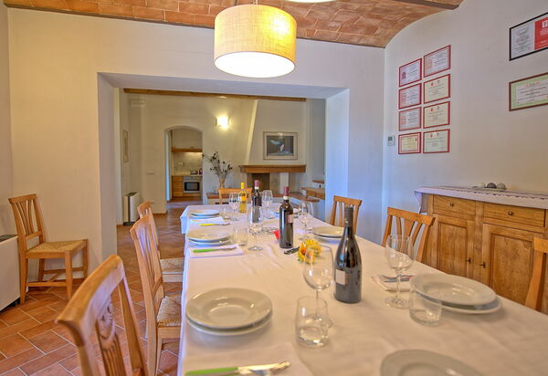 Villa Panizzi: Esszimmer