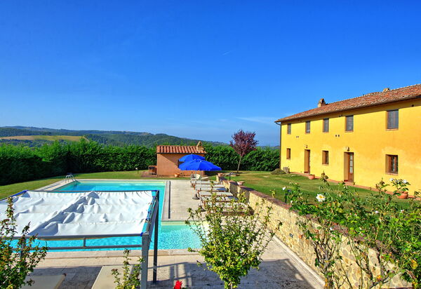 Villa Il Caggio: Draussen, Haupteingang, Schwimmbad