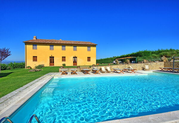 Villa Il Caggio: Außen, Draussen, Haupteingang, Schwimmbad