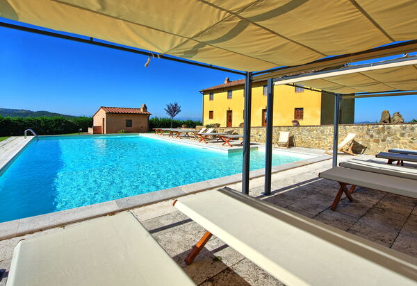 Villa Il Caggio: Außen, Schwimmbad