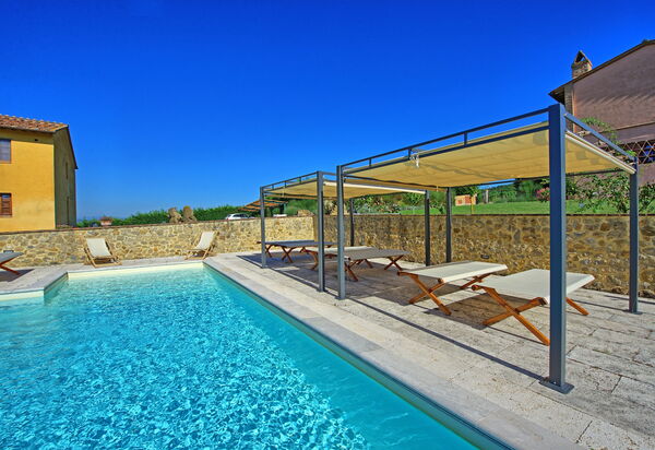 Villa Il Caggio: Außen, Draussen, Haupteingang, Schwimmbad