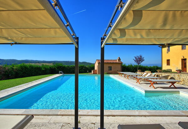 Villa Il Caggio: Außen, Schwimmbad