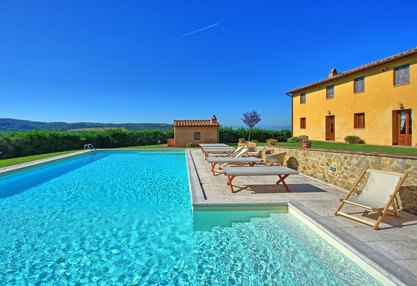 Villa Il Caggio: Außen, Draussen, Haupteingang, Schwimmbad