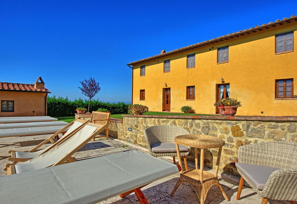 Villa Il Caggio: Außen, Draussen, Sommer