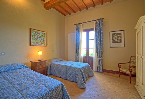 Villa Il Caggio: Schlafzimmer