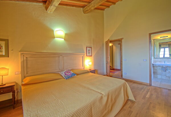 Villa Il Caggio: Schlafzimmer
