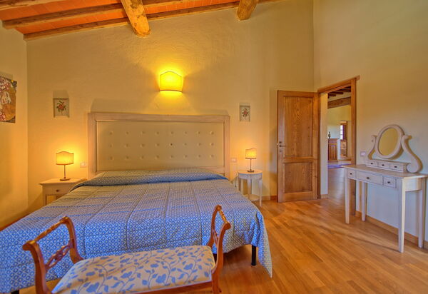 Villa Il Caggio: Schlafzimmer
