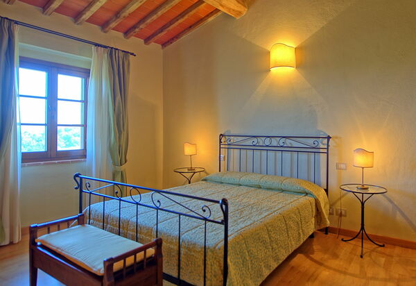Villa Il Caggio: Schlafzimmer