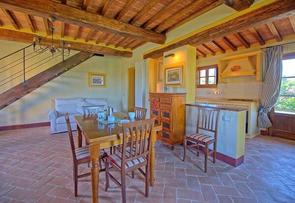 Villa Il Caggio: Esszimmer