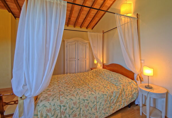 Villa Il Caggio: Schlafzimmer
