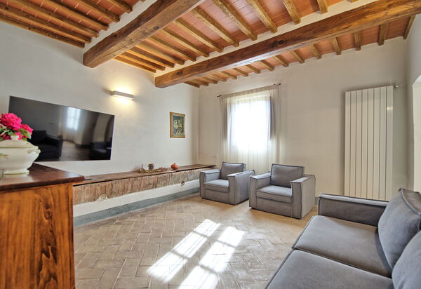 Villa Il Caggio: Wohnzimmer