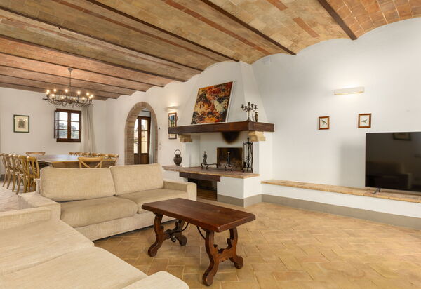 Villa Il Caggio: Living Room