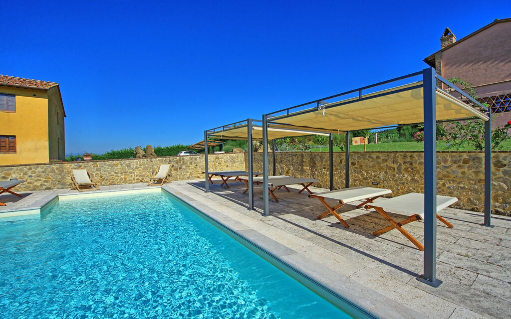 Villa Il Caggio: бассейн, Главный вход, Открытый, Экстерьеры