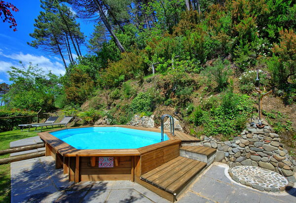 Casale Di Cozzile: Garten, Schwimmbad