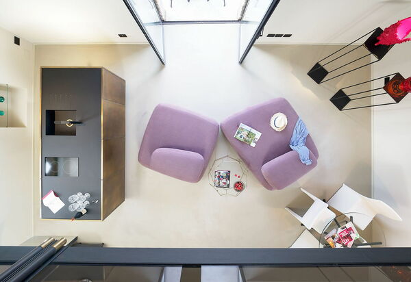 Torre Isola Bella: Гостиная, Столовая