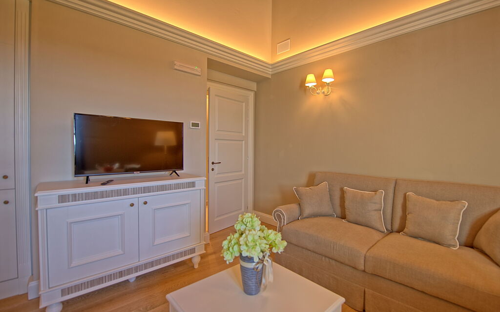 Il Sole Di Vino - : Keuken, Lunchroom, Woonkamer