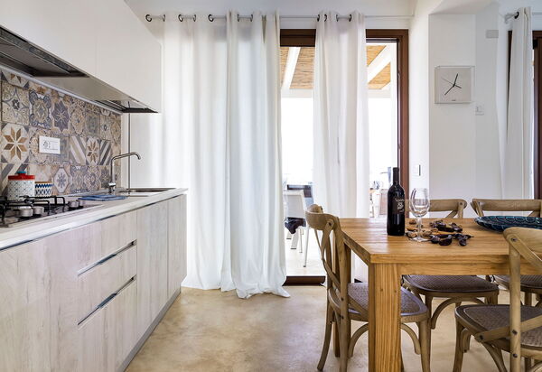 Villa San Lorenzo Lavanda: Esszimmer, Küche