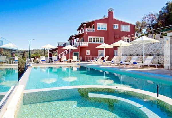 Villa Corfu Panorama: pool, Udendørs