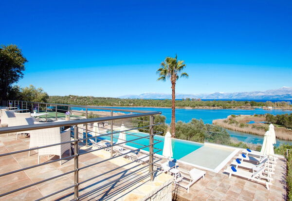 Villa Corfu Panorama: pool, Udendørs