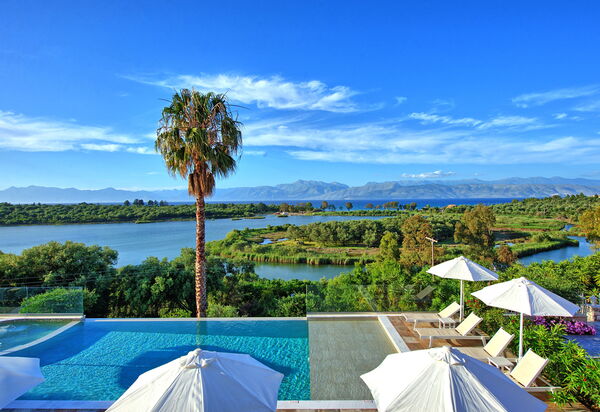 Villa Corfu Panorama: pool, Udendørs, Visninger