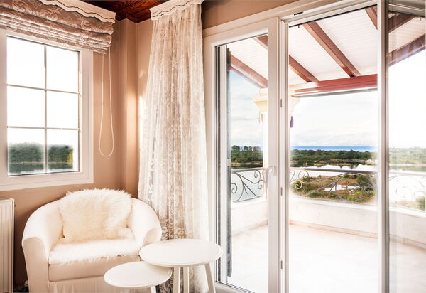 Villa Corfu Panorama: Altan / terrasse / gårdhave
