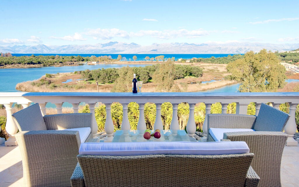 Villa Corfu Panorama: Altan / terrasse / gårdhave, Visninger