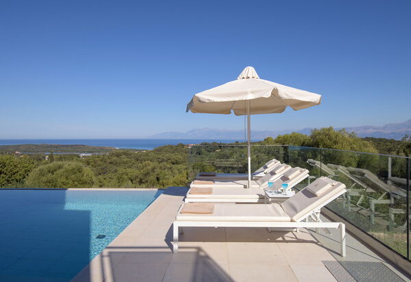 Villa Nafsika: Exteriör, slå samman, Utomhus, Visningar