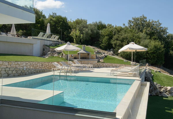 Villa Nafsika: Exteriör, slå samman, Trädgård, Utomhus