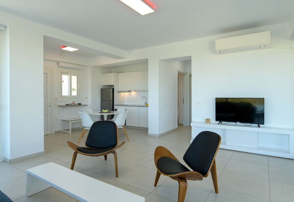 Villa Nafsika: Vardagsrum