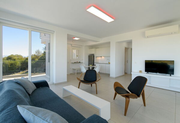 Villa Nafsika: Vardagsrum