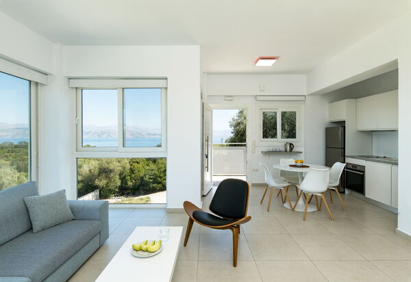 Villa Nafsika: Vardagsrum