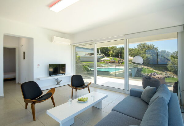 Villa Nafsika: Vardagsrum