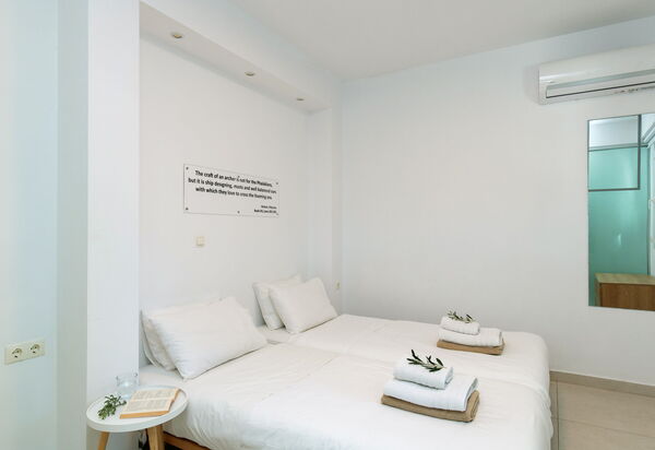 Villa Nafsika: sovrum