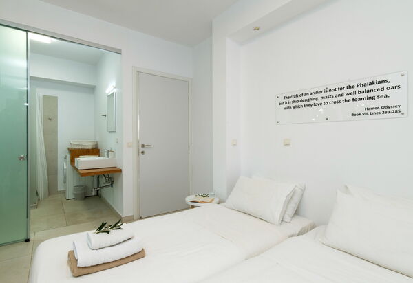 Villa Nafsika: sovrum