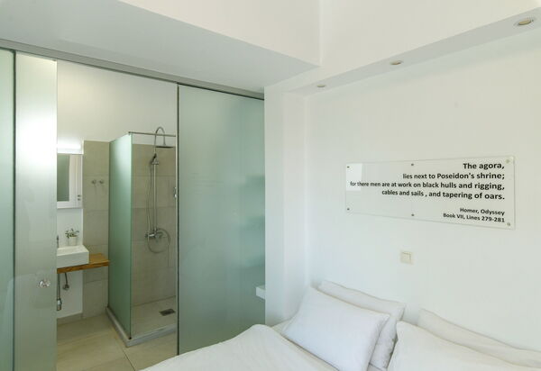 Villa Nafsika: chambre à coucher