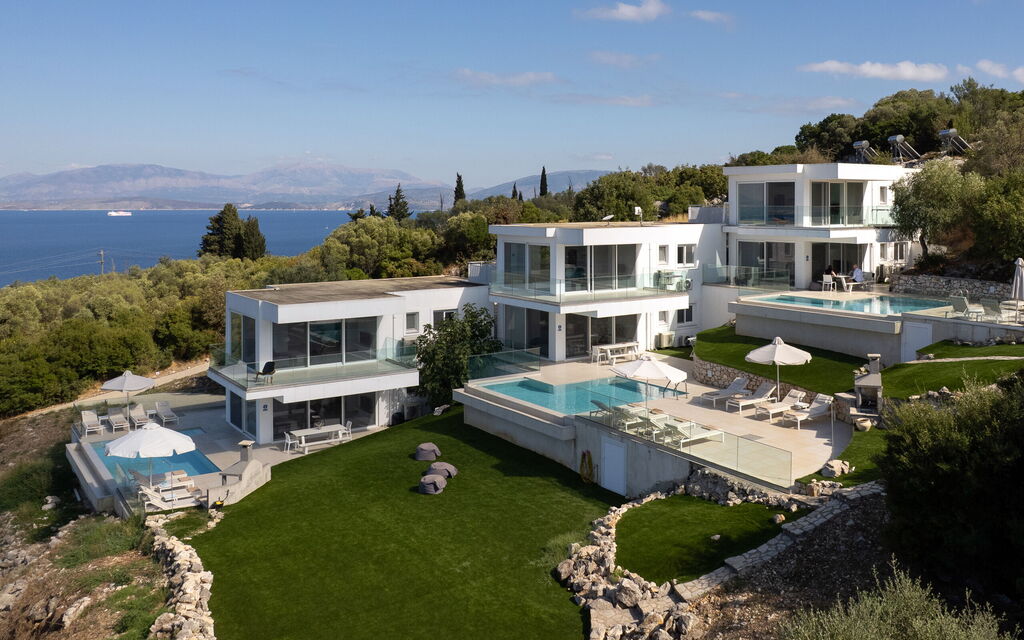 Villa Nafsika: Exteriör, slå samman, Trädgård, Utomhus, Visningar