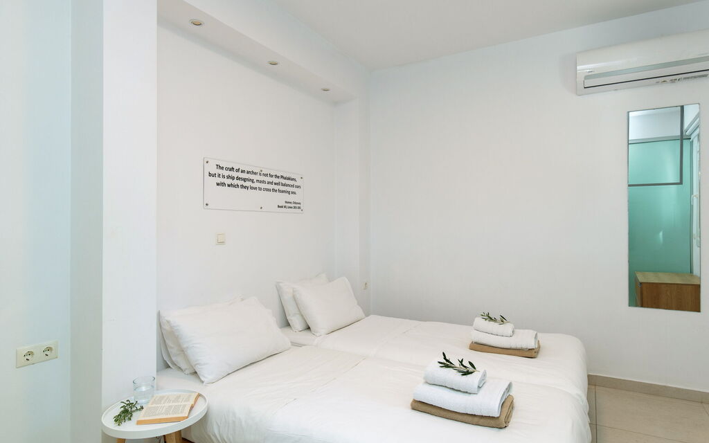 Villa Nafsika: sovrum