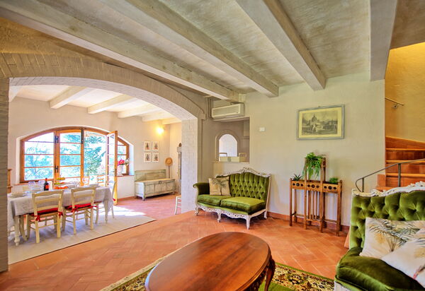 Casa Fioraie: Wohnzimmer