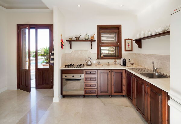 Villa Cala Mancina: Küche