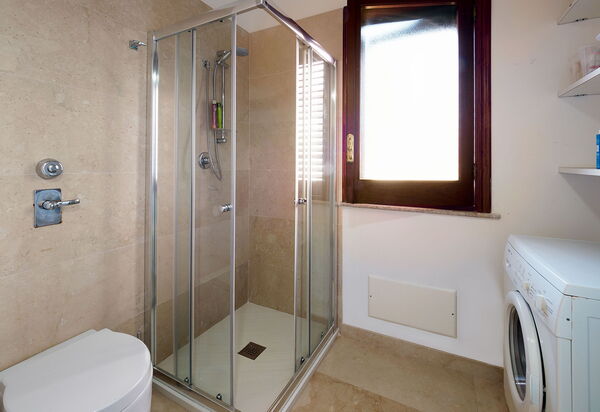 Villa Cala Mancina: Bad