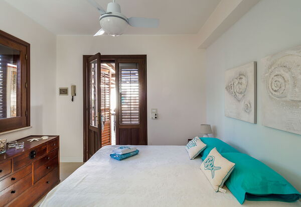 Villa Cala Mancina: Schlafzimmer